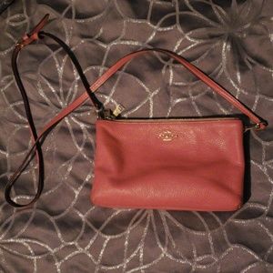Authentic light pink Coach crossbody